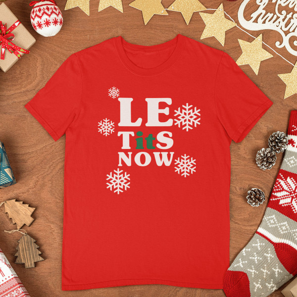 T-shirt "Let it snow"