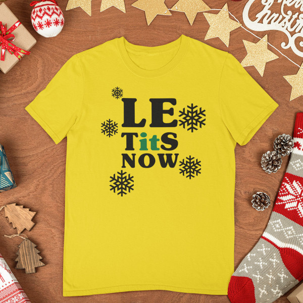 T-shirt "Let it snow"