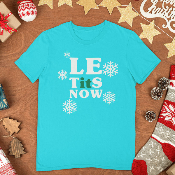 T-shirt "Let it snow"