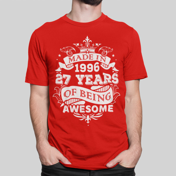 T-shirt "Made in" with your chosen date