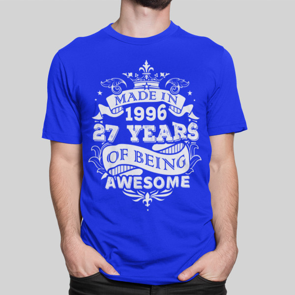 T-shirt "Made in" with your chosen date