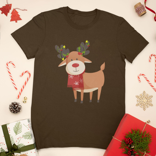 T-shirt "Festive reindeers" T-shirt "Festive reindeers"