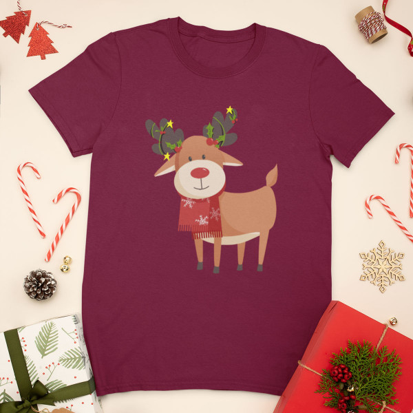 T-shirt "Festive reindeers" T-shirt "Festive reindeers"