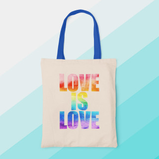 Fabric bag "Love is love"