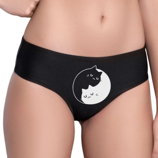 Women's underwear with front print "Yin and yang"