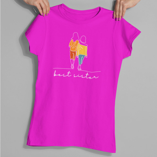Women's T-shirt "Best sister"