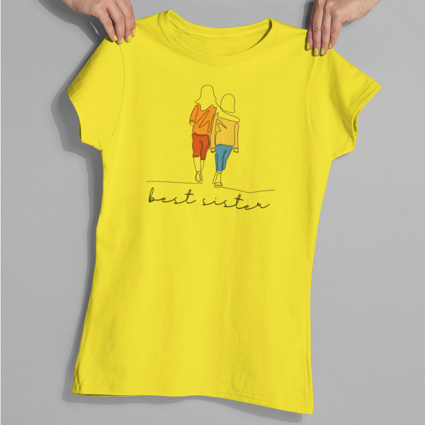 Women's T-shirt "Best sister"
