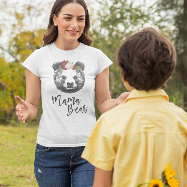 Women's T-shirt "Mama bear" Women's T-shirt "Mama bear"