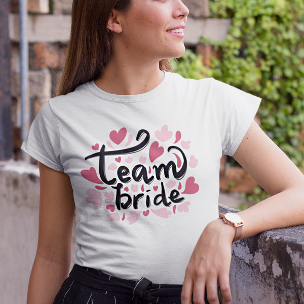 Women's T-shirt "Team bride"