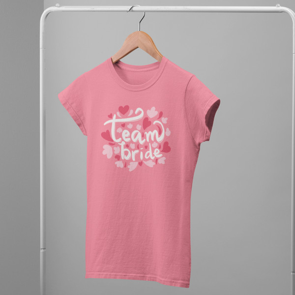Women's T-shirt "Team bride"