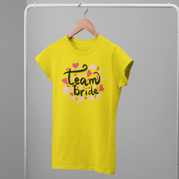 Women's T-shirt "Team bride"