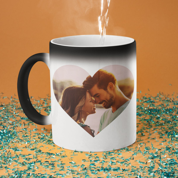 Mug "Heart" with your chosen photos Mug "Heart" with your chosen photos
