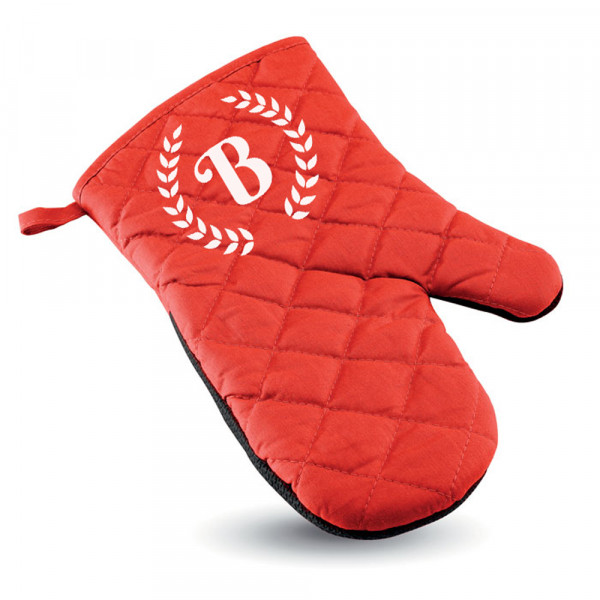 Kitchen oven mitt with your chosen initial Kitchen oven mitt with your chosen initial