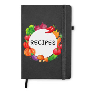 A5 notebook "Recipes"