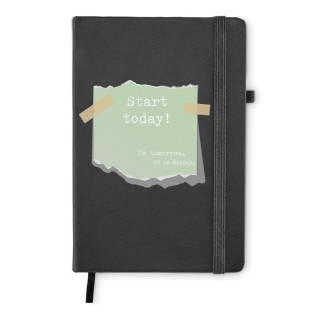 A5 notebook "Start today"
