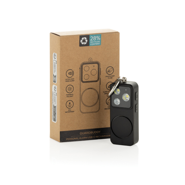 Personal SOS Alarm "GuardBuddy", 150 dB