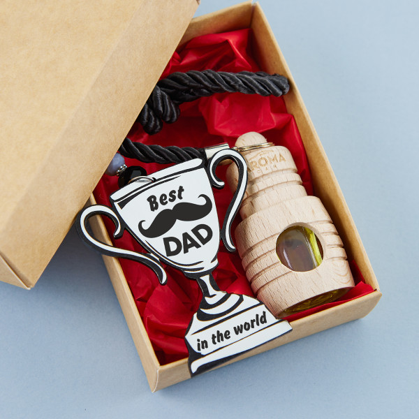 Car scent "Best dad in the world"