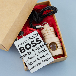 Car scent "Really good boss"