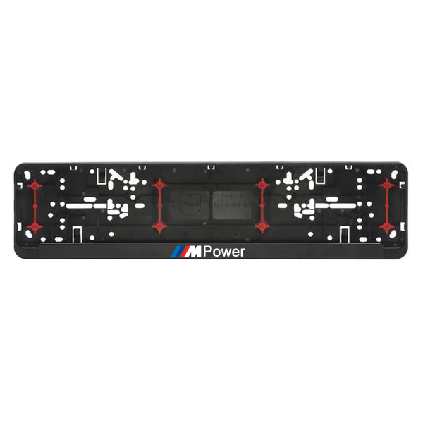 Car number plate frame "M power"