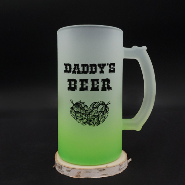 Beer mug "Daddy's beer" Beer mug "Daddy's beer"