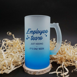 Beer mug "Employee tears"