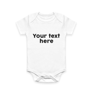 Bodysuit with your own text