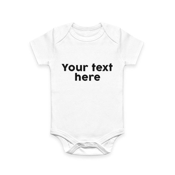 Bodysuit with your own text Bodysuit with your own text