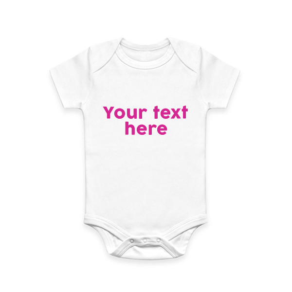 Bodysuit with your own text Bodysuit with your own text