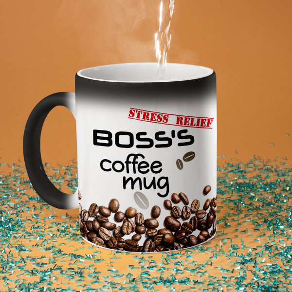Boss's stress relief mug