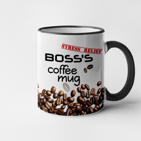 Boss's stress relief mug
