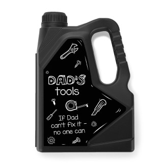 Canister-shaped tool set "Dad’s Tools"