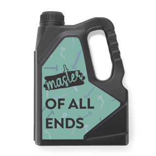 Canister-shaped tool set "Master of all ends" Canister-shaped tool set "Master of all ends"