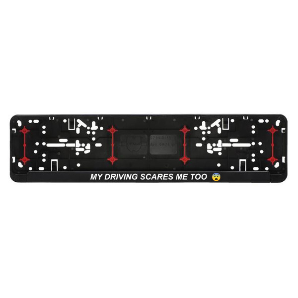 Car number plate frame "My driving" Car number plate frame "My driving"