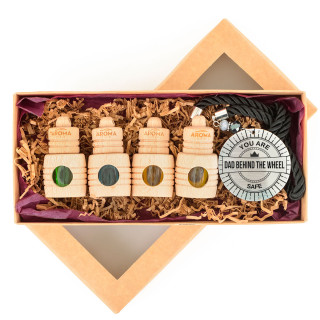 Car scent set "Dad behind the wheel"
