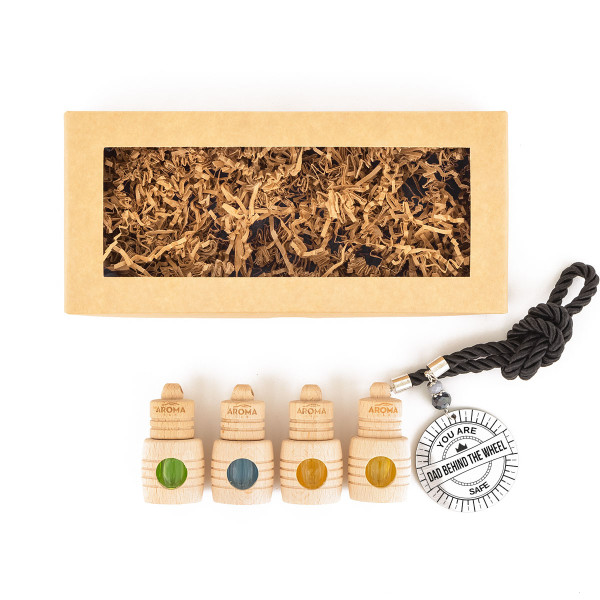 Car scent set "Dad behind the wheel"