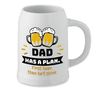 Ceramic Mug "Dad Has a Plan"