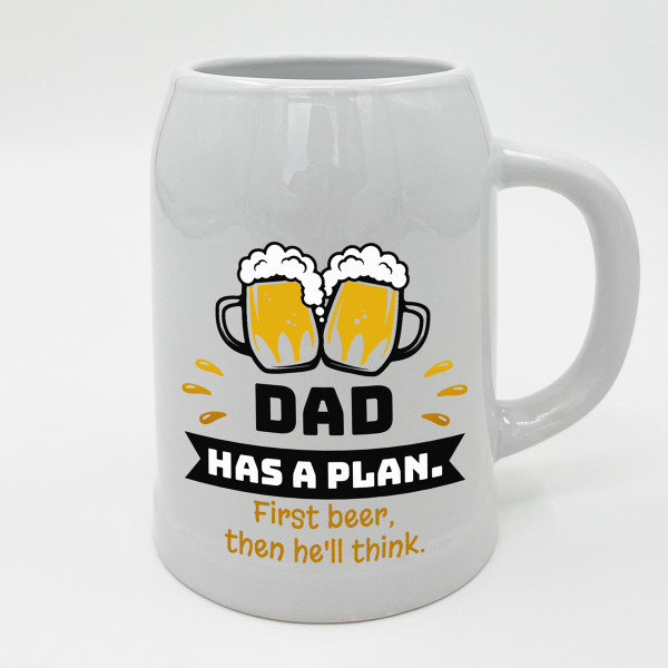 Ceramic Mug "Dad Has a Plan" Ceramic Mug "Dad Has a Plan"