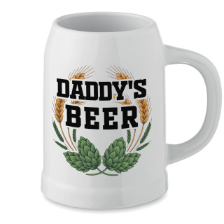 Ceramic Mug "Daddy's beer"