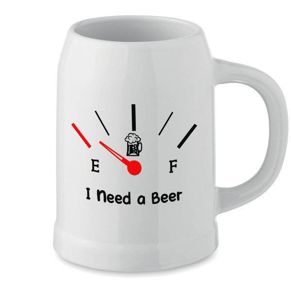 Ceramic Mug "I Need a Beer" Ceramic Mug "I Need a Beer"