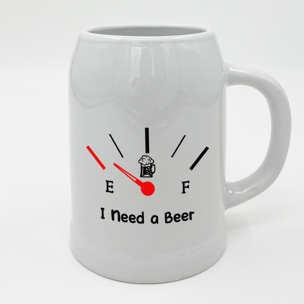 Ceramic Mug "I Need a Beer" Ceramic Mug "I Need a Beer"