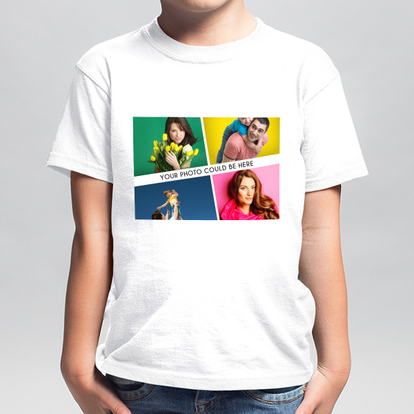 Children's T-shirt with your chosen photo