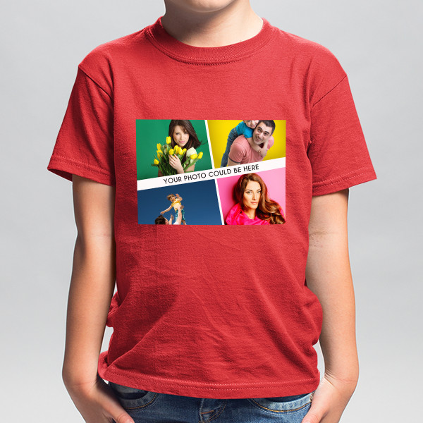 Children's T-shirt with your chosen photo
