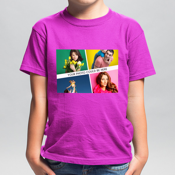 Children's T-shirt with your chosen photo