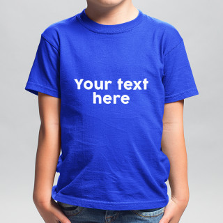 Children's T-shirt with your own text
