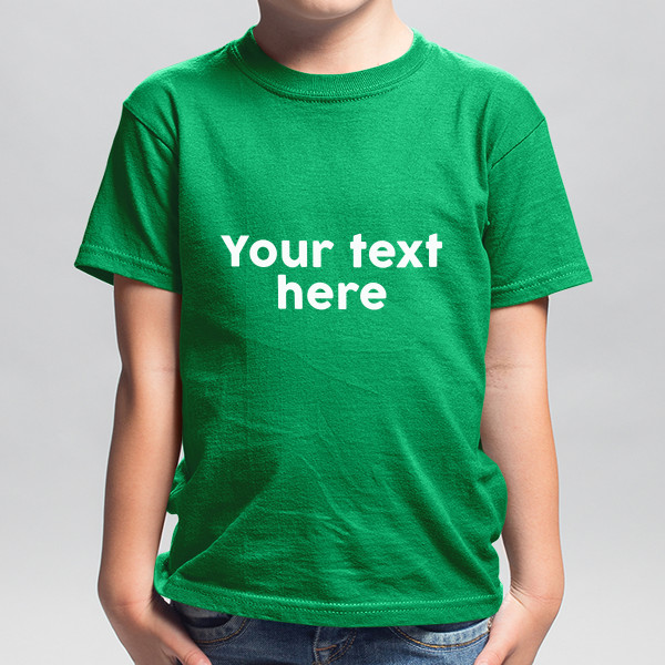 Children's T-shirt with your own text