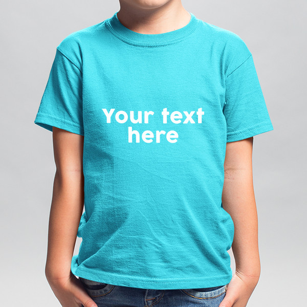 Children's T-shirt with your own text