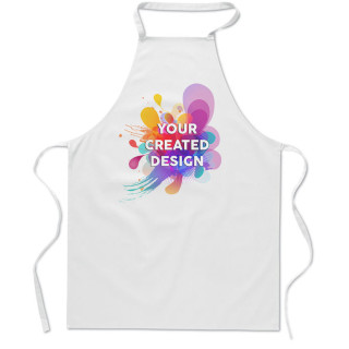Cotton apron with your custom design