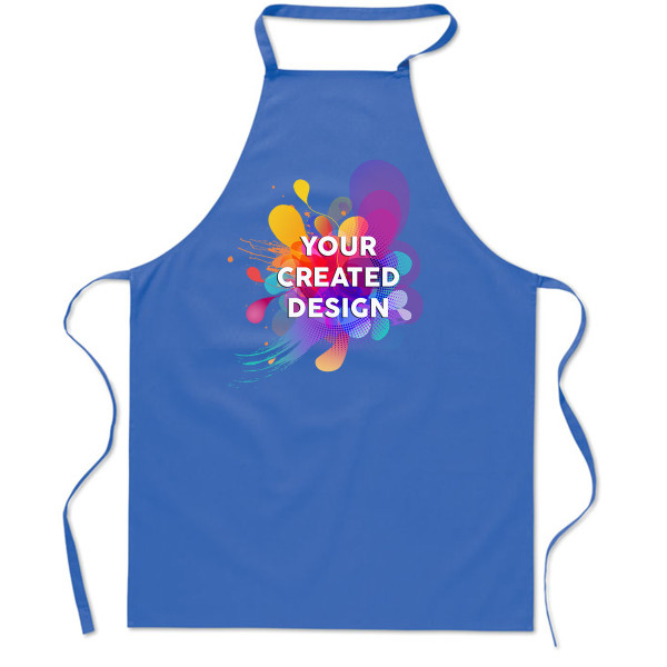 Cotton apron with your custom design