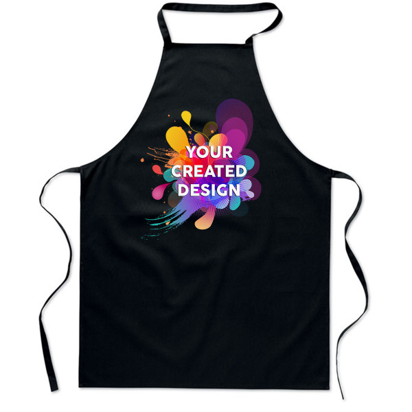 Cotton apron with your custom design