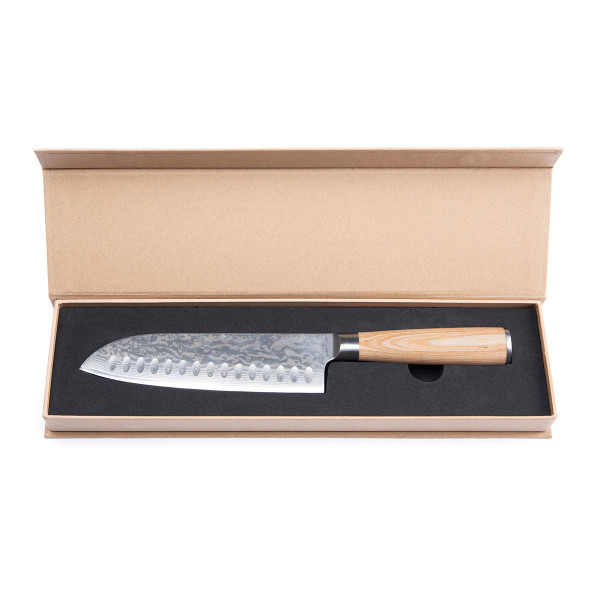 Damascus Santoku knife "VINGA Hattasan"